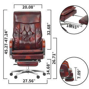 Cameron Massage Office Chair (Sun Flower)