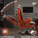 Evan Massage Office Chair (Sun Flower)