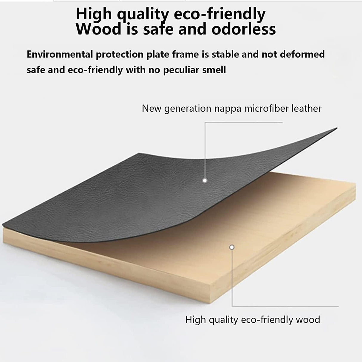 Smart Under Desk Storage Drawer - Nightstand with 3 Drawers