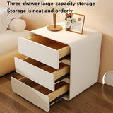 Smart Under Desk Storage Drawer - Nightstand with 3 Drawers