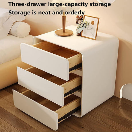 Smart Under Desk Storage Drawer - Nightstand with 3 Drawers