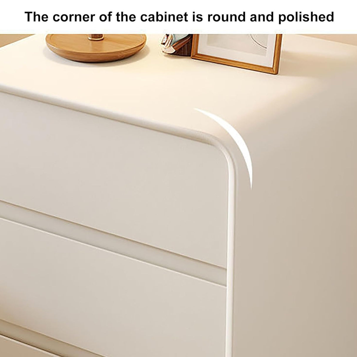 Smart Under Desk Storage Drawer - Nightstand with 3 Drawers