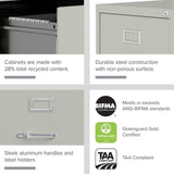 Bowen 4-Drawer Vertical Legal File Cabinet
