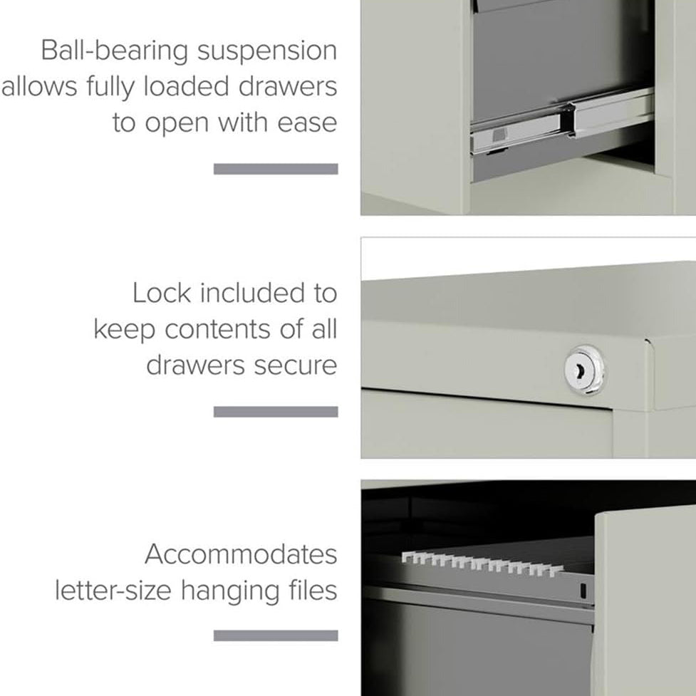 Bowen 4-Drawer Vertical Legal File Cabinet