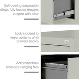 Bowen 4-Drawer Vertical Legal File Cabinet