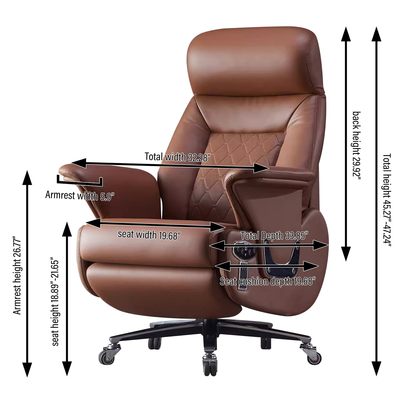 Luca Massage Office Chair