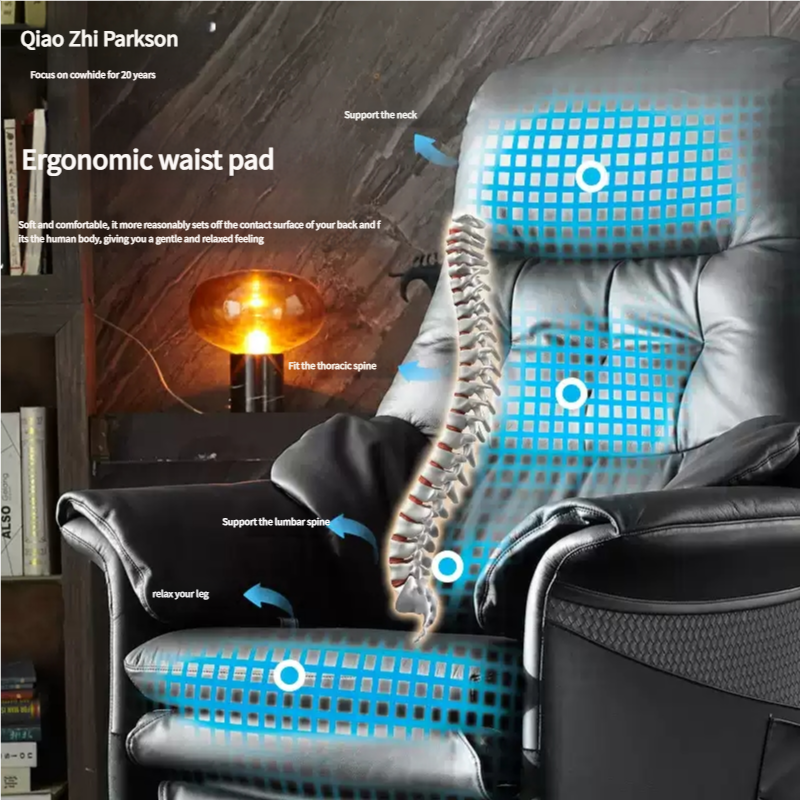 Ennio Massage Power Recliner Office Chair