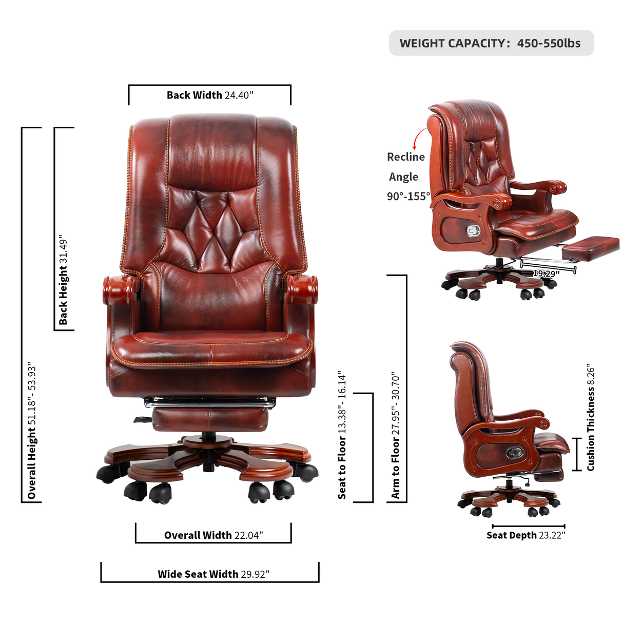 Evan Massage Office Chair
