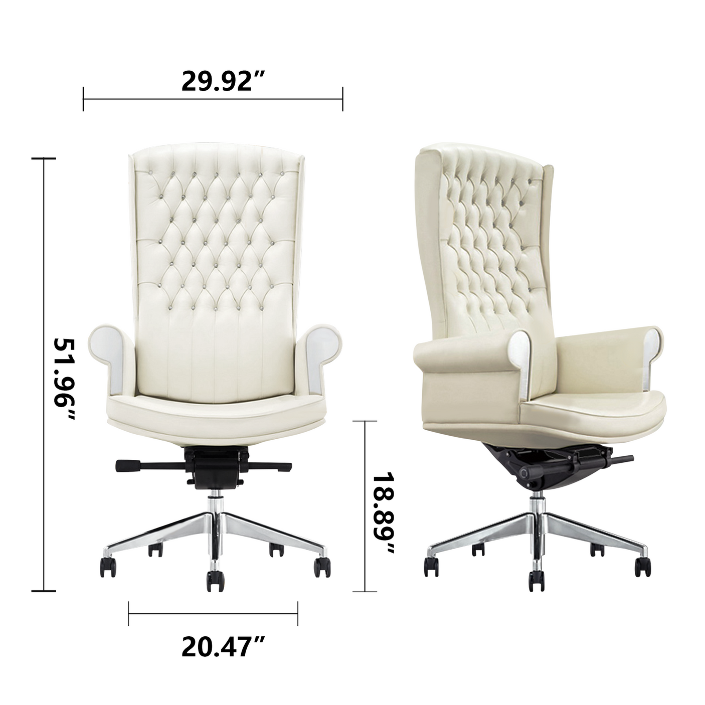 Vivian Upholstered Office Chair